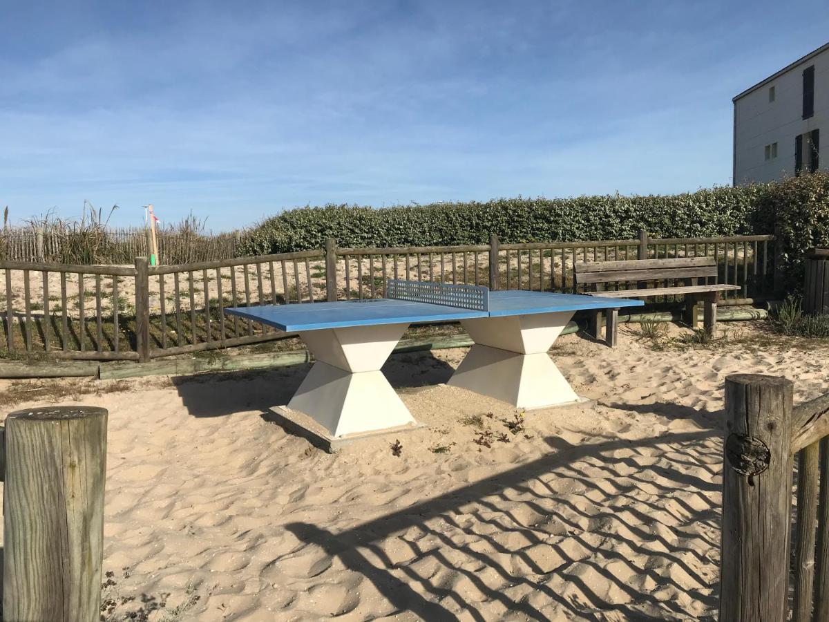 Cosy T2 Front De Mer Piscine Parking Terrasse Lacanau Bagian luar foto